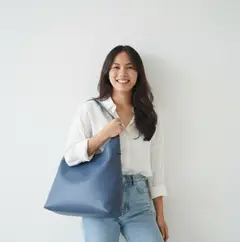 Nola Shoulder Bag - Slate Blue 3